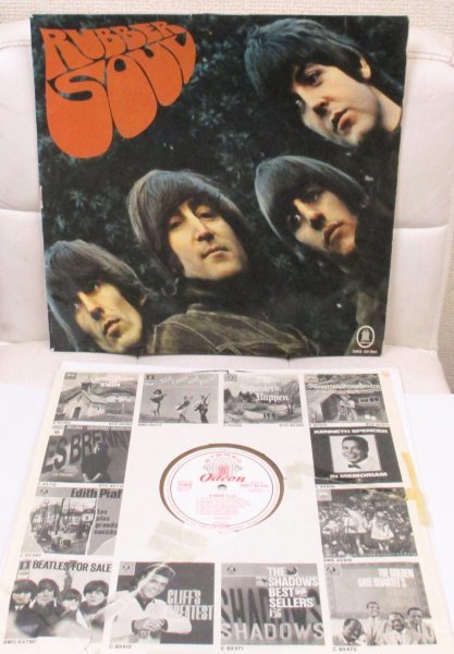 ☆彡 独逸盤 The Beatles Rubber Soul [ '65 GERMANY ORIG stereo