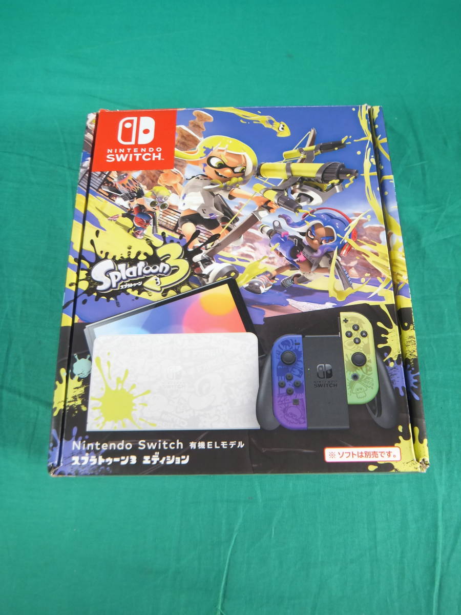 60/Q761 スイッチ本体 Nintendo Switch 本体 有機ELモデル スプラ  