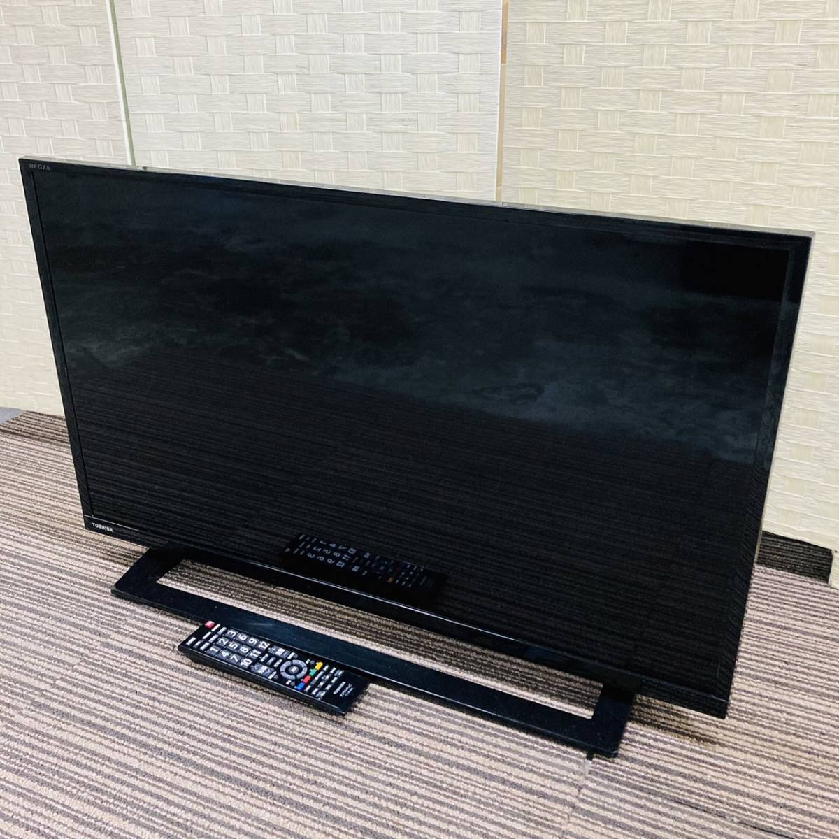 送料無料!!東芝 TOSHIBA 32インチ液晶テレビ 32S22 初期化済み 動作品◇2019年製/035-013