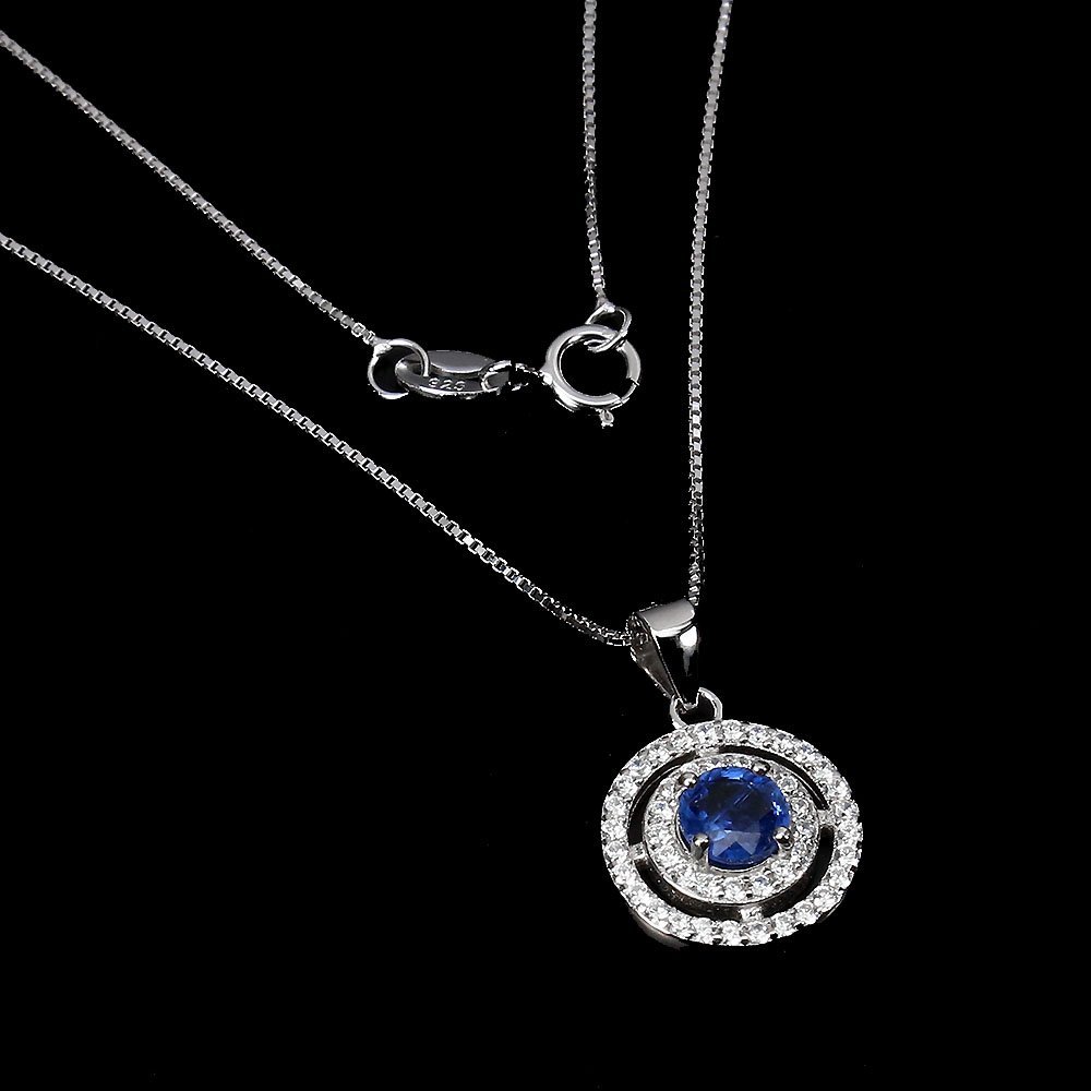 【1円新品】イケゾエガレ｜0.50ct 天然カイヤナイト&ダイヤモンド K14WGネックレス｜作家モノ｜本物保証｜NGL鑑別対応