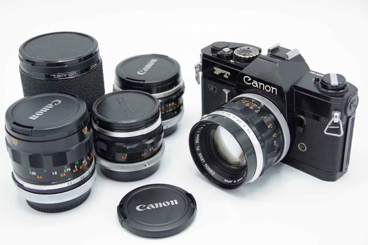 Canon FT QL 一眼レフカメラ キャノン Canon FT QL 一眼レフ フィルムカメラ レンズ50mm1: