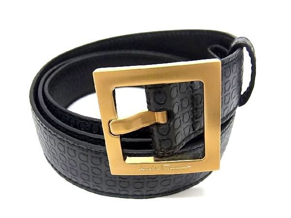1円～ Salvatore Ferragamo サルヴァトーレフェラガモ 二つ折り長財布 JL-66 9771 レザー 箱付き Ferragamo フェラガモ Salvatore &frasl; 1A481円スタート ロゴ