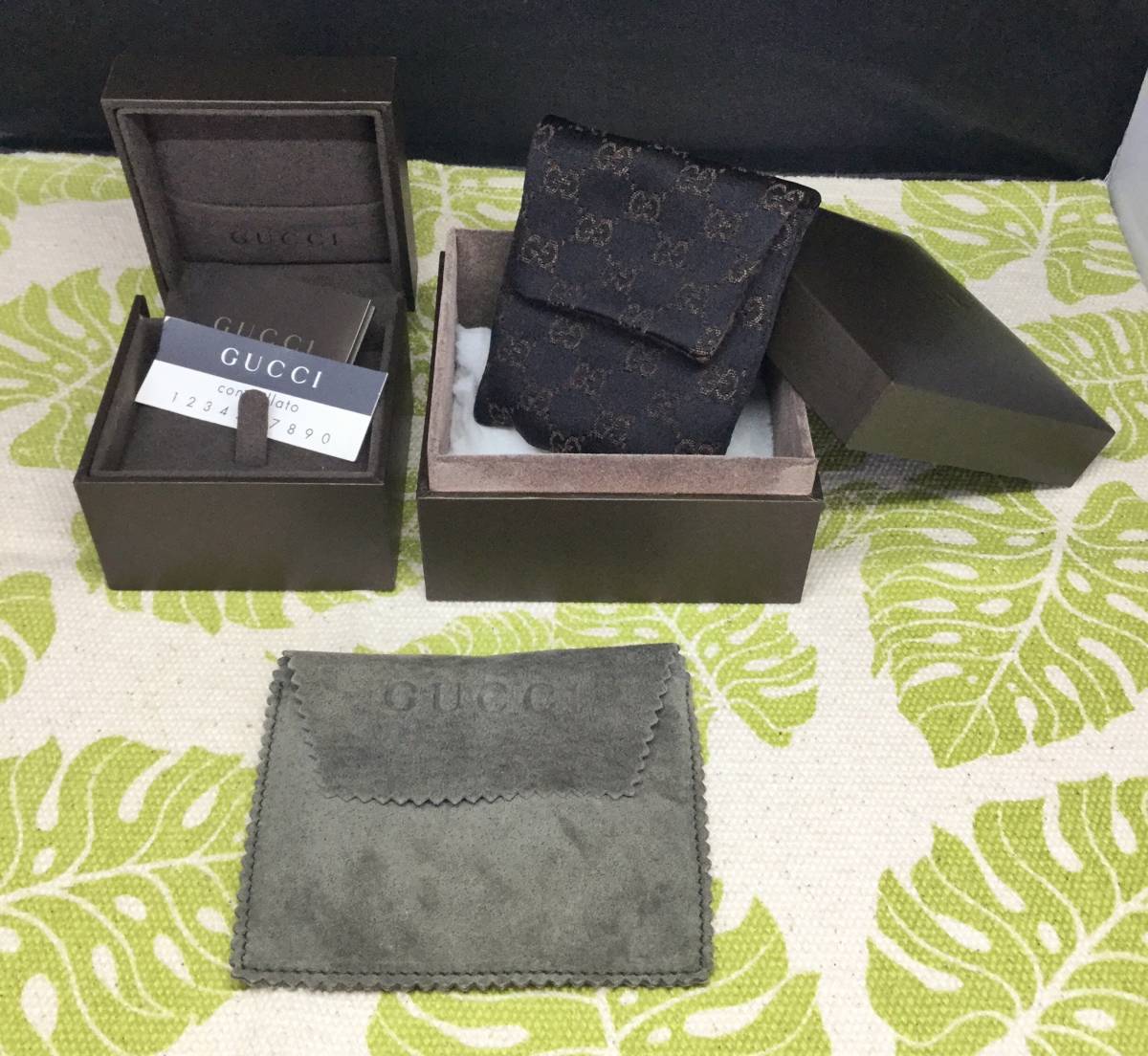 グッチ GUCCI ジュエリーボックス 空箱 | Gucci 保存袋 アクセサリー