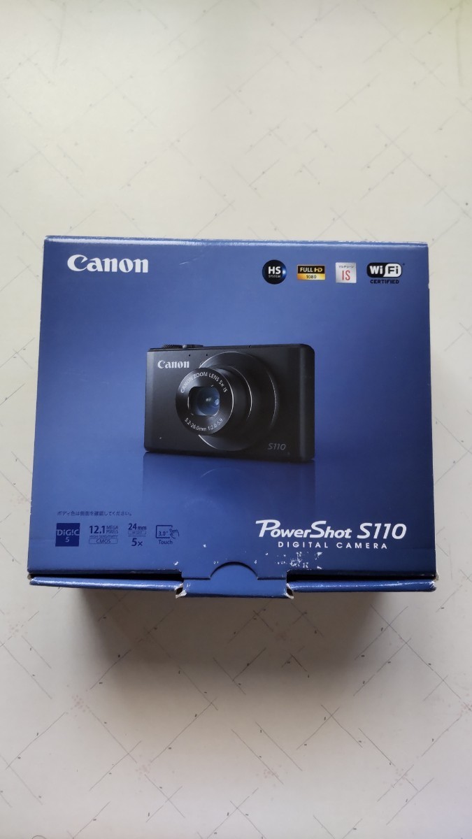 Canon PowerShot S110キャノンパワーショットS110デジタルカメラ 12.1 