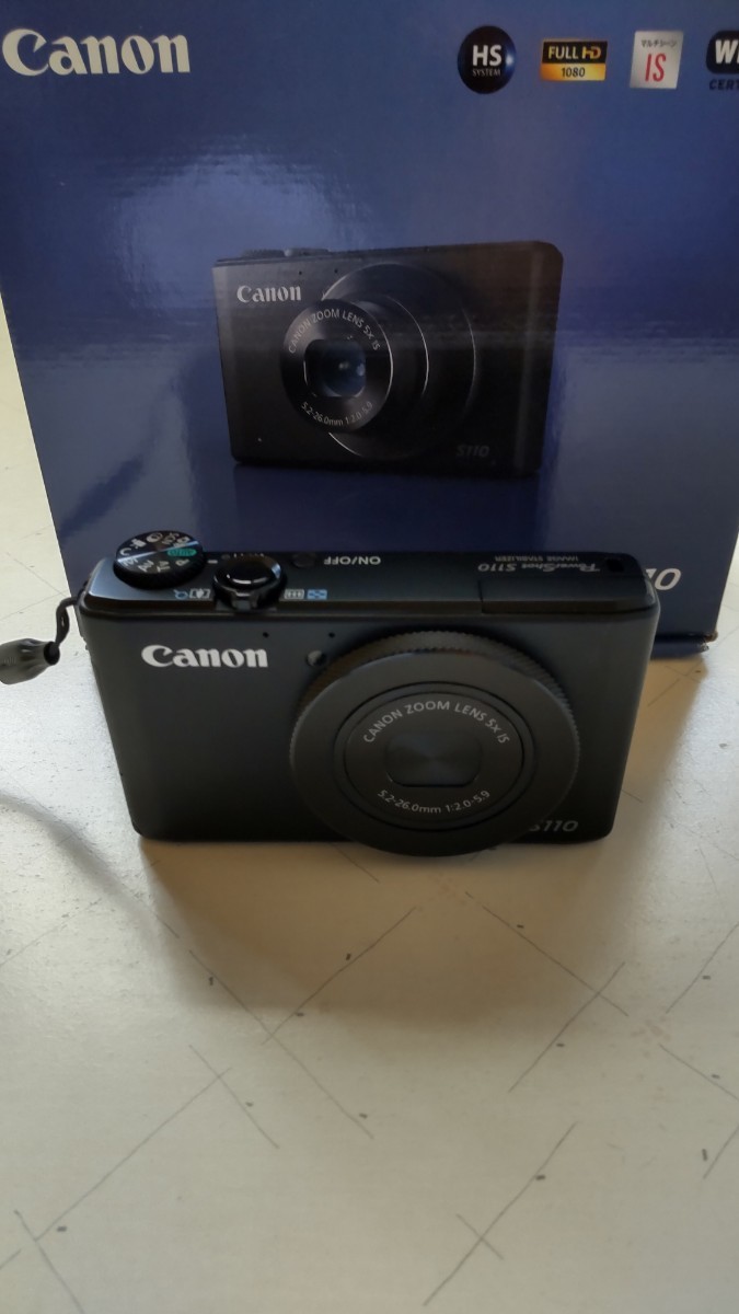 Canon PowerShot S110キャノンパワーショットS110デジタルカメラ 12.1