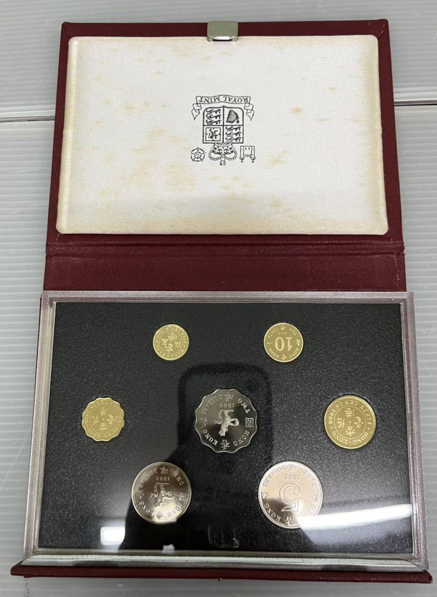 香港 プルーフ コイン コレクション 1988 記念 貨幣セット 貨幣セット プルーフ貨幣セット 香港 0 中国