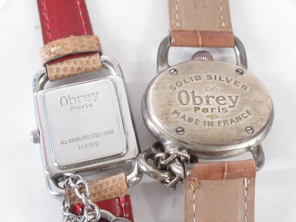 SOLID SILVER オブレイ クォーツ 腕時計 Obrey - ソリッドシルバー