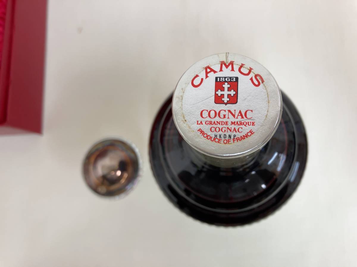 カミュ バカラ シルバートップ 未開栓CAMUS コニャック クリスタル 