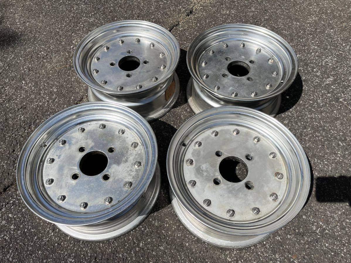 ssr スピードスター　マーク1 ホイール　17インチ　7J 4本 SSR マーク1 Mk-1 スピードスター 旧車 PCD110 レア 希少 ジャンク 4本
