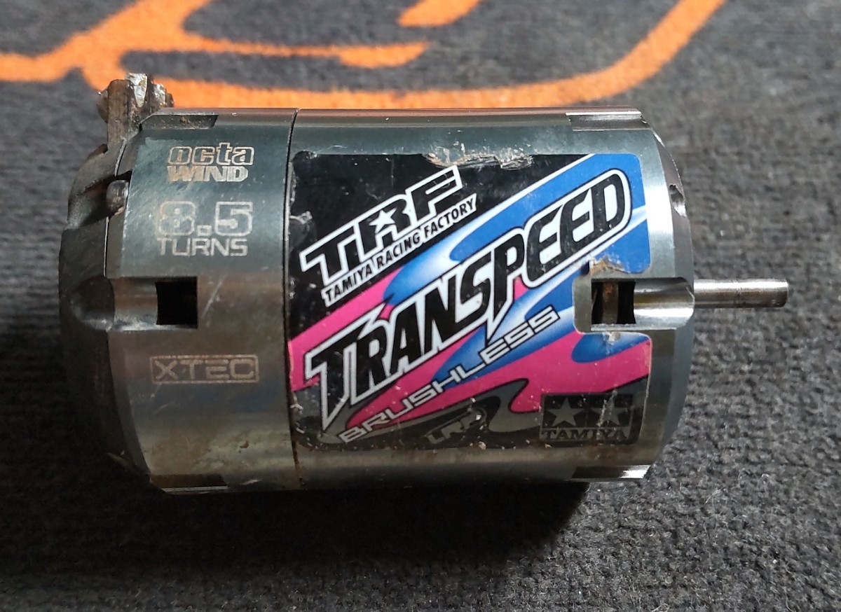 タミヤ TRFトランスピード8.5T octa wind ブラシレスモーター　中古品　傷付き