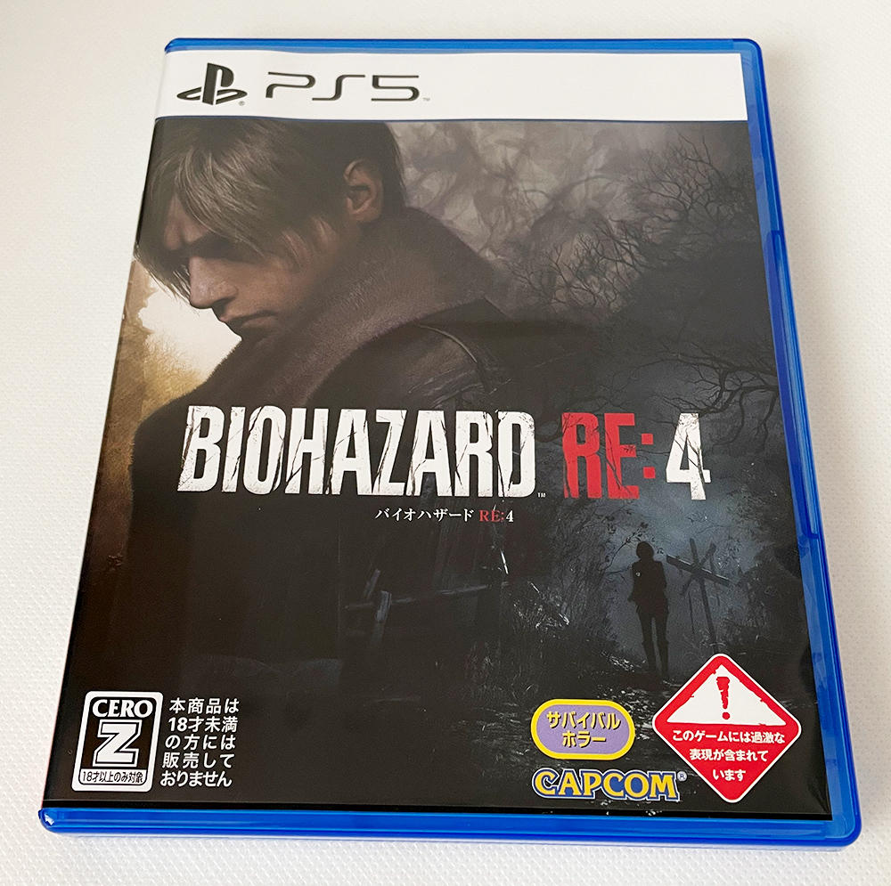 PS5 ソフト バイオハザード RE:4 通常版 特典コード未使用 RE:4 バイオ