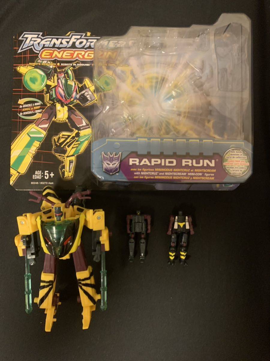 ラピッドランRAPID RUN　トランスフォーマーエナジョン海外版　スーパーリンク　開封済み　ハスブロ