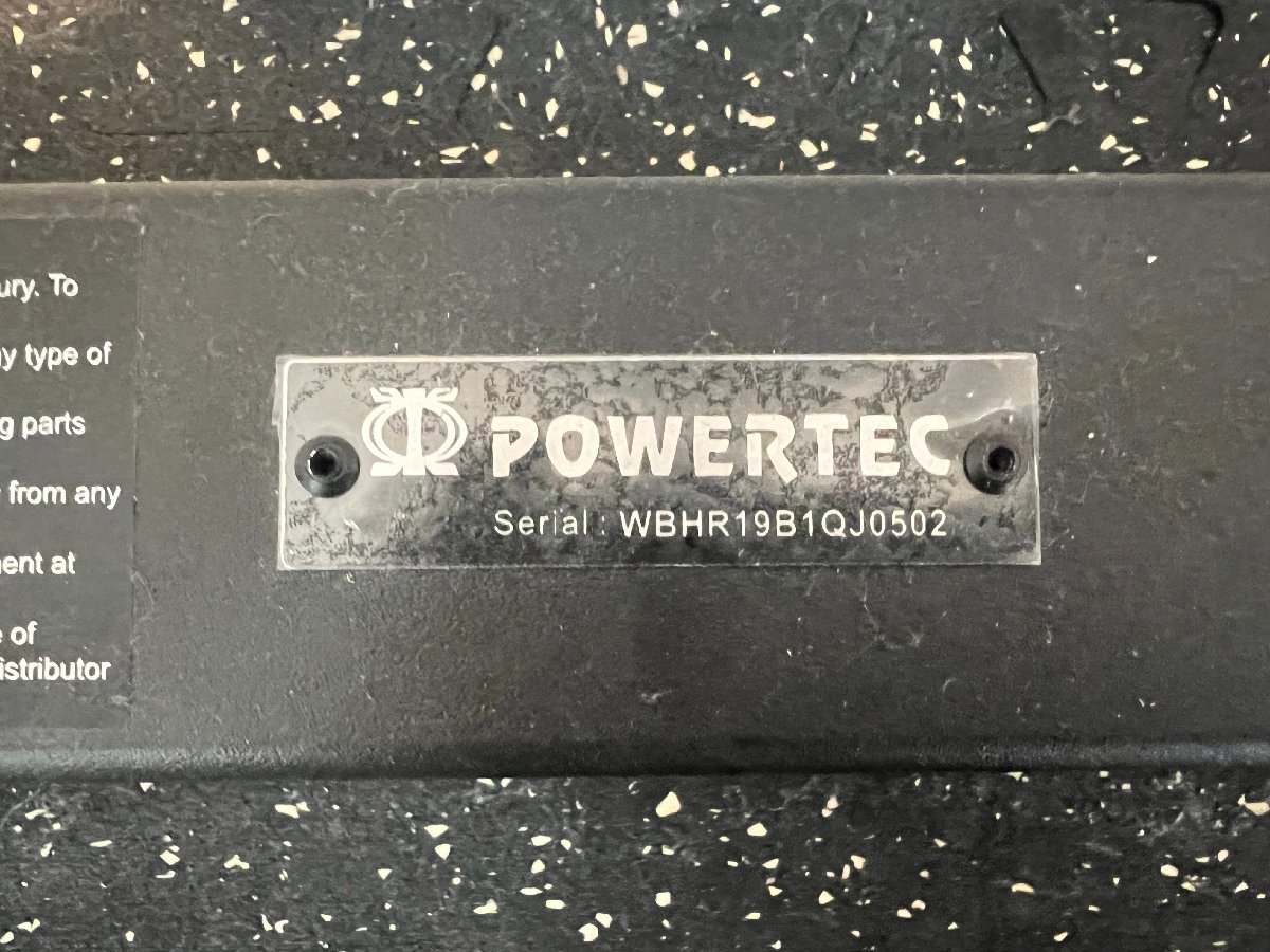 引取限定】美品♪POWERTEC パワーテック ハーフラック パワーラック WB