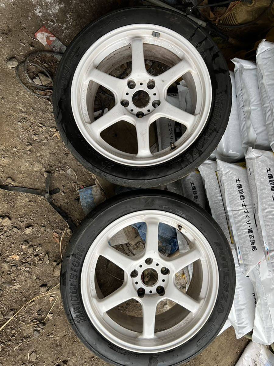 プロドライブ　GC-06D RAYS RACING 17インチ8.5J+54 PCD114.3 GDB インプレッサ　ct9a 希少