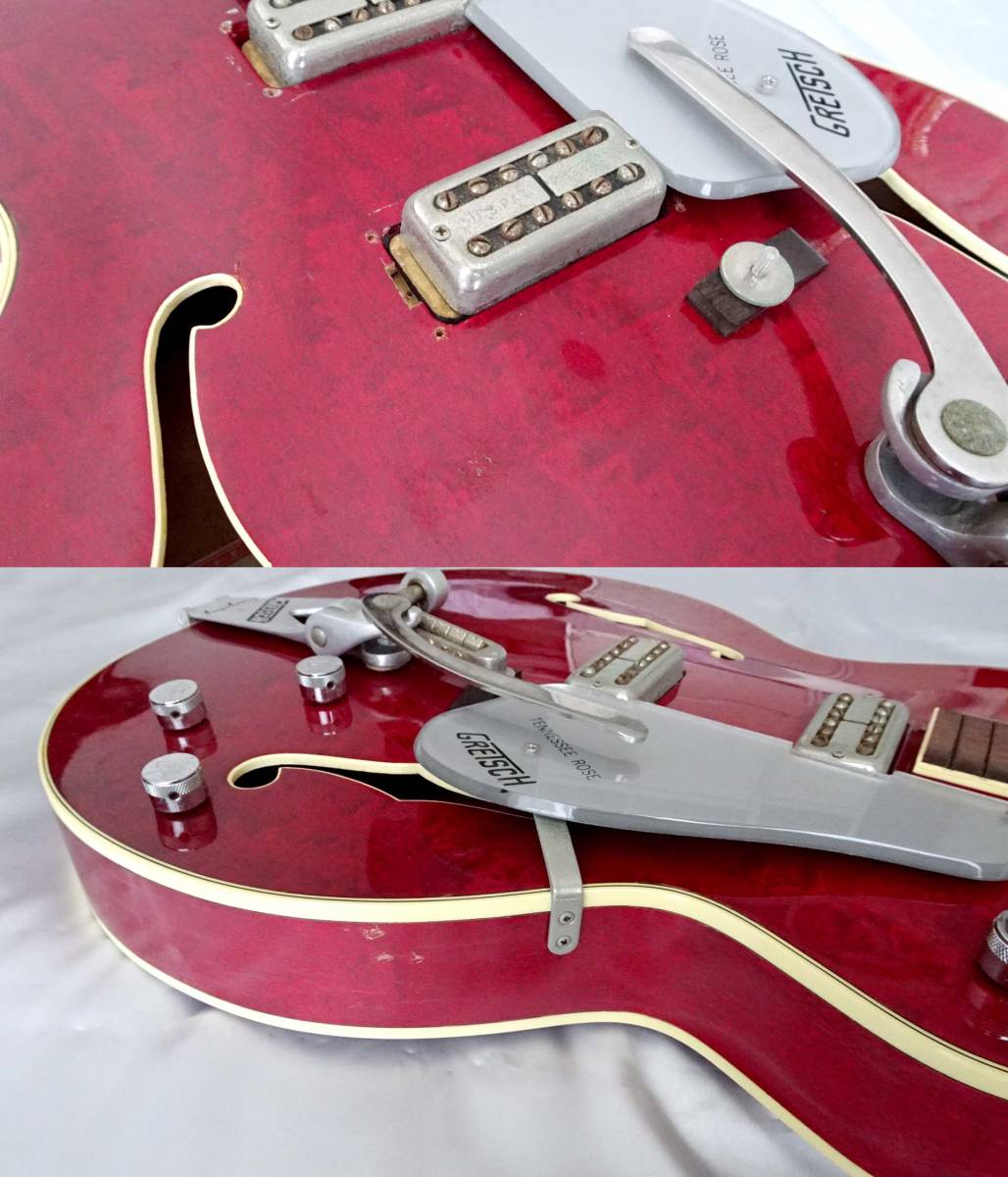 ジャンク】シリアルNo.2 カタログ実器？ GRETSCH 6119 TENNESSEE ROSE