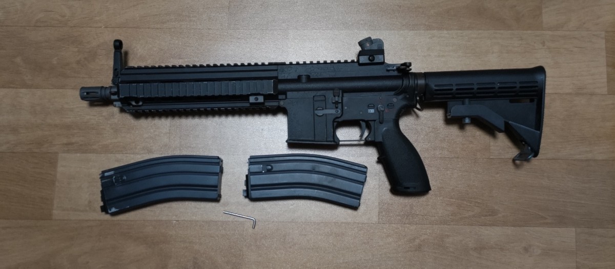 WE-TECH HK416D 無刻印モデル