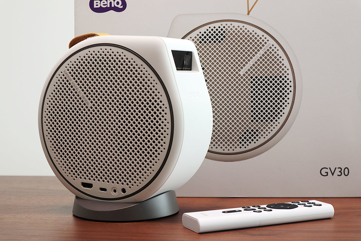 BenQ モバイル LEDプロジェクター GV30 天井投影可能 Android TV搭載