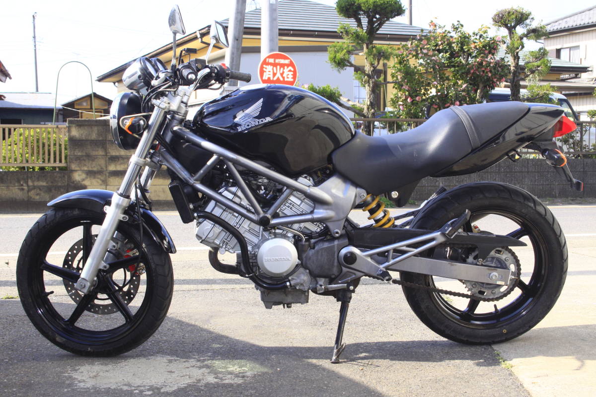 1円スタート 美車 ホンダ VTR250 MC33 タコメーター付き 2581km セル