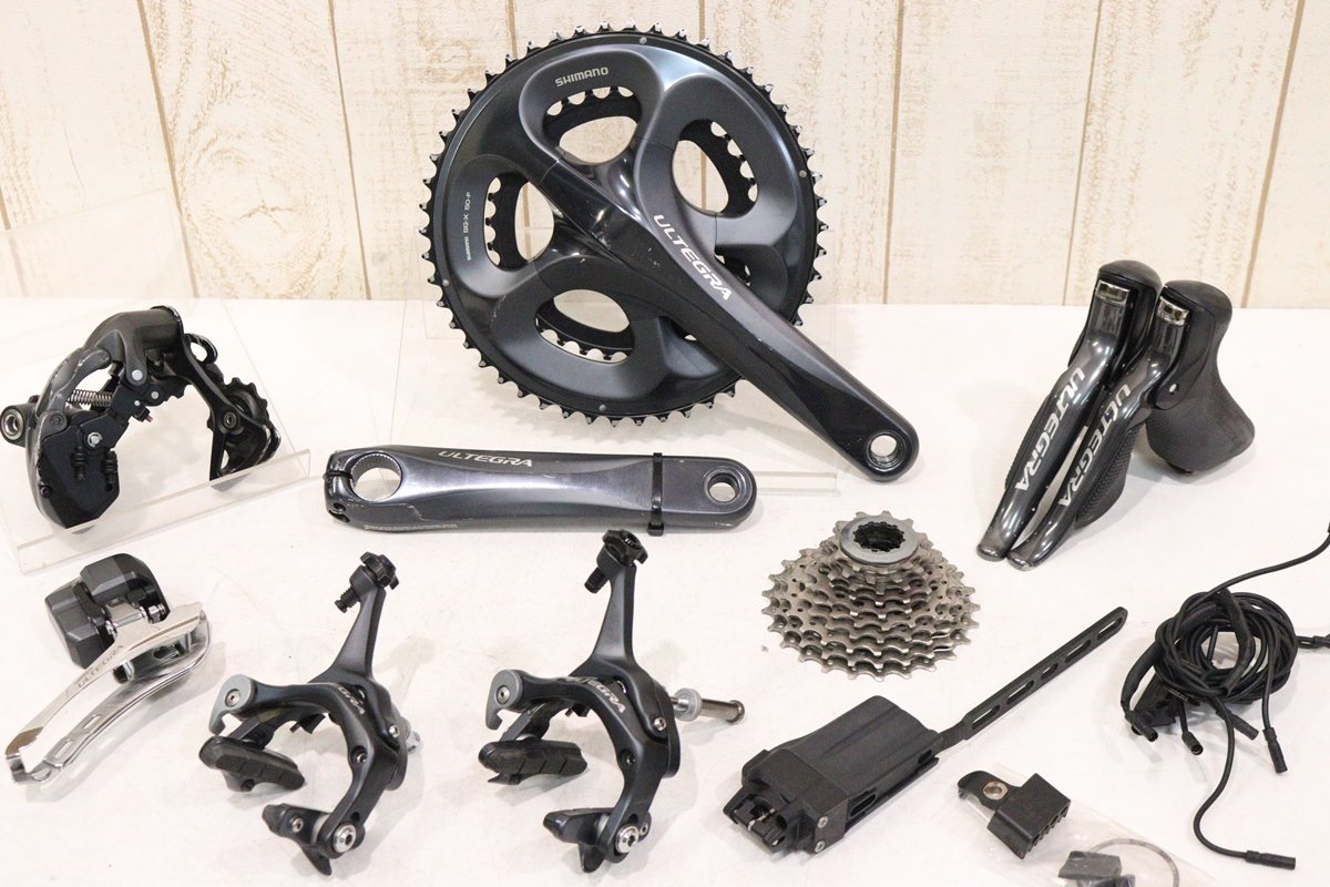 ★SHIMANO シマノ 6770シリーズ ULTEGRA Di2 2x10s グループセット 170mm 50/34T SS