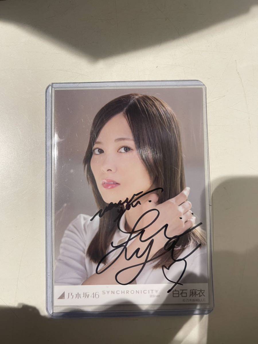 コレクター様の委託品 乃木坂46 直筆 サイン 生写真 2018