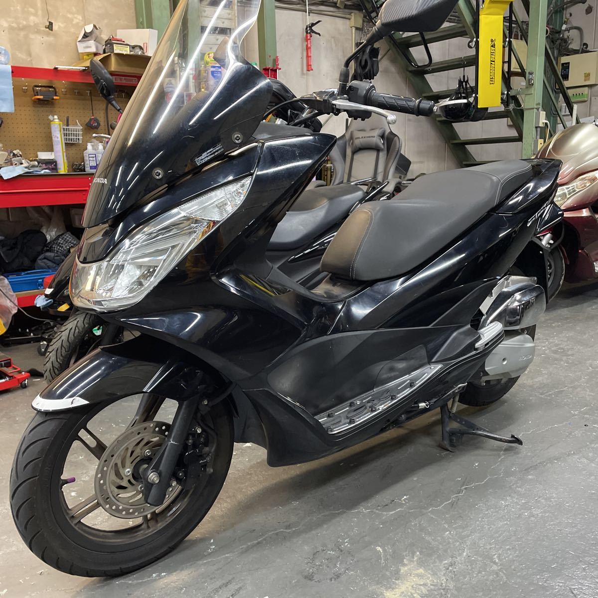 PCX56 125cc JF56 前後タイヤバリ山 自賠責付き！令和6年1月 セル一発 