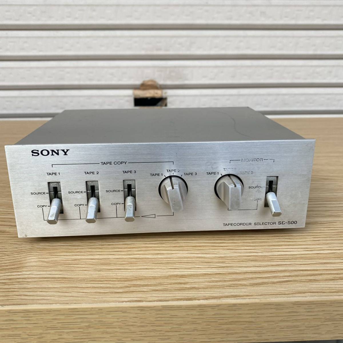 SONY テープコーダーセレクター SB-500 ソニー テープデッキセレクター