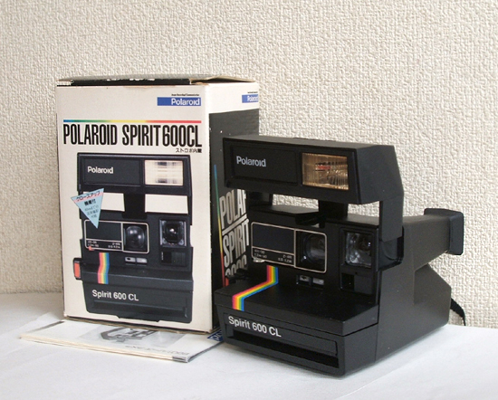 シャッター切れる・発光確認◎ポラロイドカメラ スピリット 600 CL 取説・箱付き Polaroid Sprit　　札幌市 豊平区