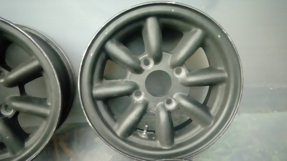ワタナベホイール Bタイプ PCD114.3 5j と5.5j 安くっ 4本セット