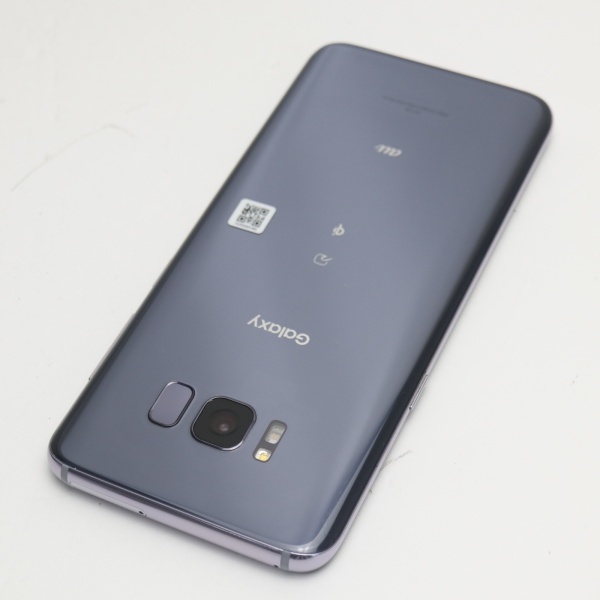 美品 au SCV36 Galaxy S8 グレー 即日発送 スマホ SAMSUNG au 本体 白