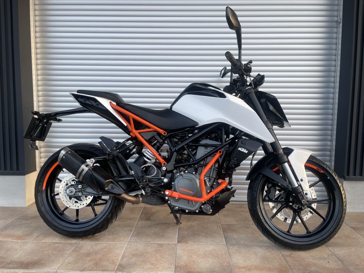 【限定セール，格安】 KTM DUKE250 10748km スマホホルダー付き 走行距離管理システム通過済み(KTM)｜売買されたオークション情報、yahooの商品情報をアーカイブ公開 - オークファン KTM