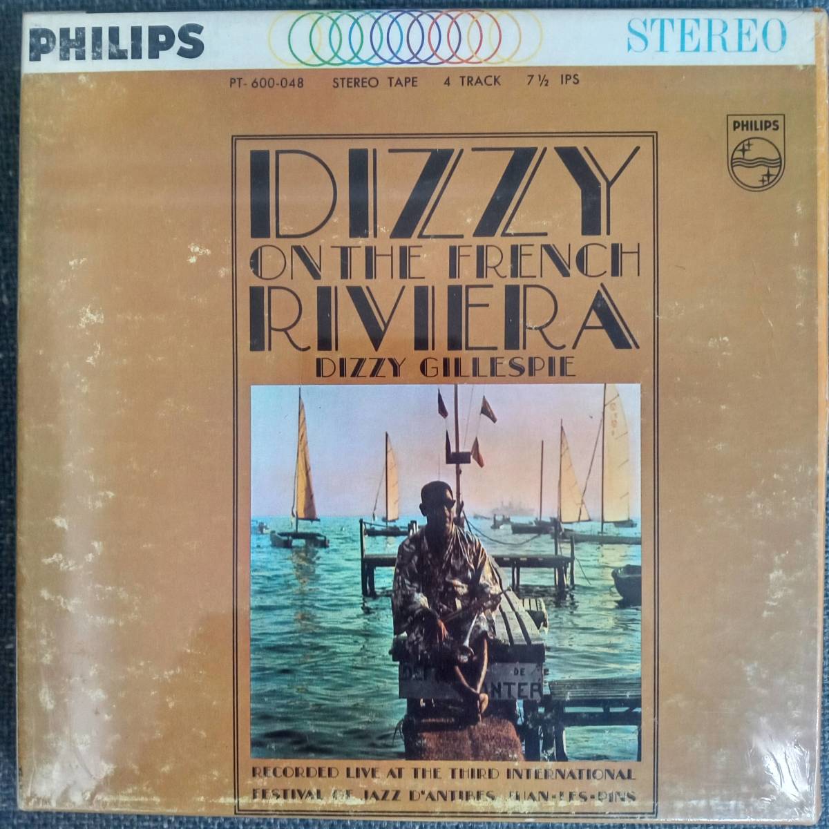 未開封!! JAZZ オープンリールテープ ディジー・ガレスピー / DIZZY ON THE FRENCH RIVIERA PT-600-048