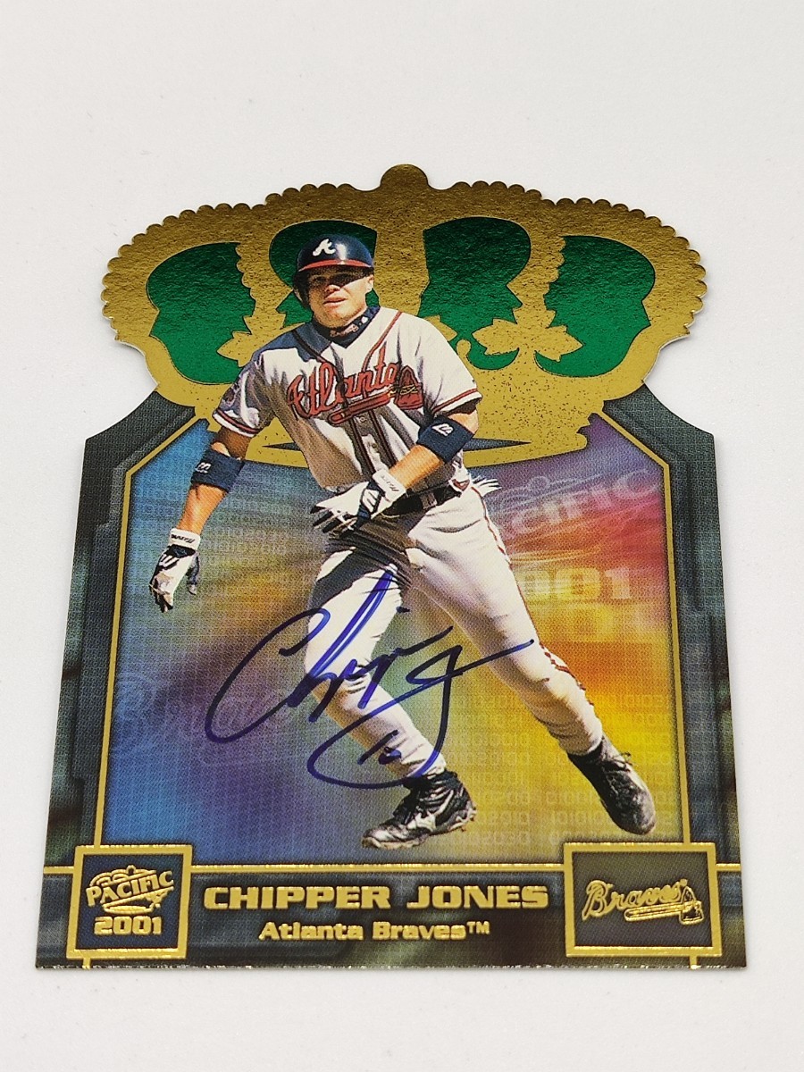 【新作入荷，限定SALE】 2001 Pacific GOLD CROWN CHIPPER JONES 直筆サインカード Autograph(その他)｜売買されたオークション情報、yahooの商品情報をアーカイブ公開 - オークファン シングルカード