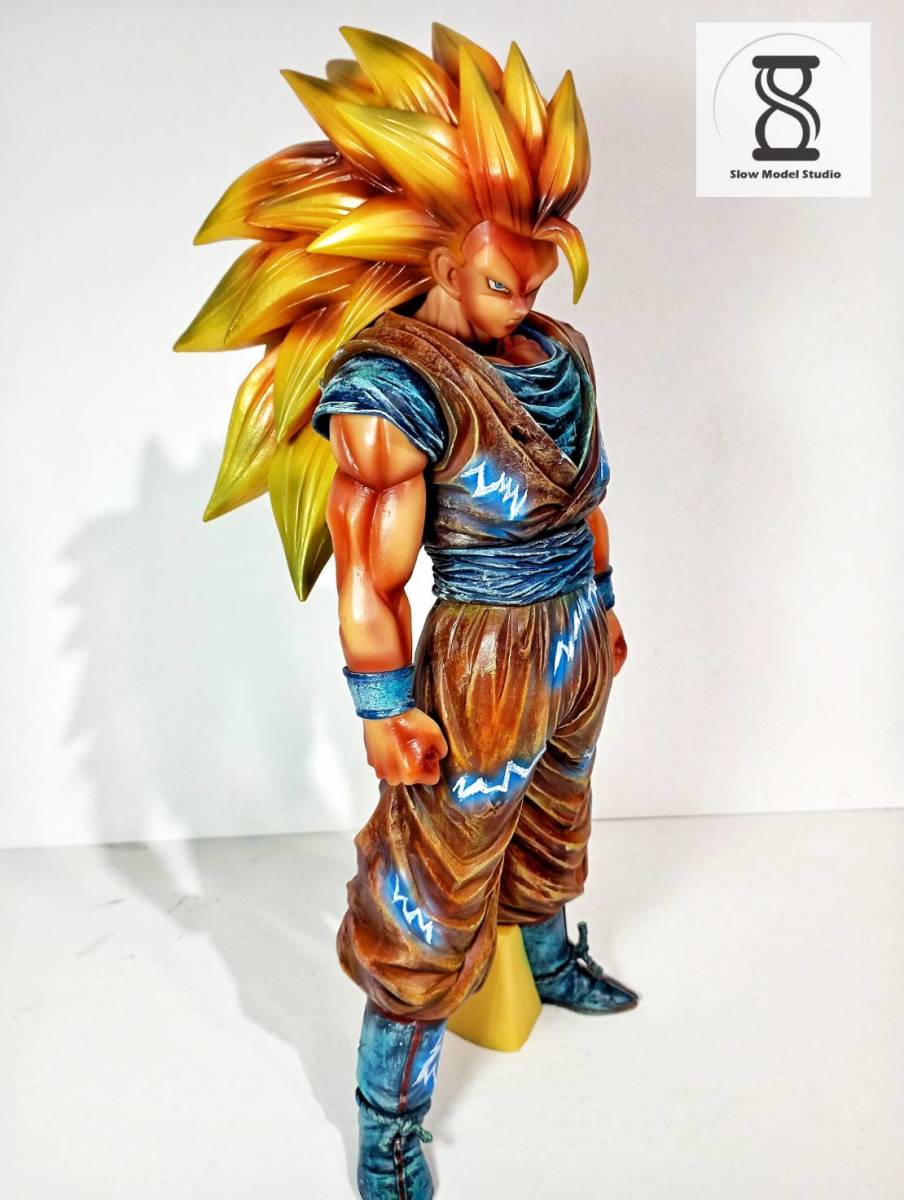 ドラゴンボールZ Grandista 超サイヤ人3 孫悟空 フィギュア リペイント