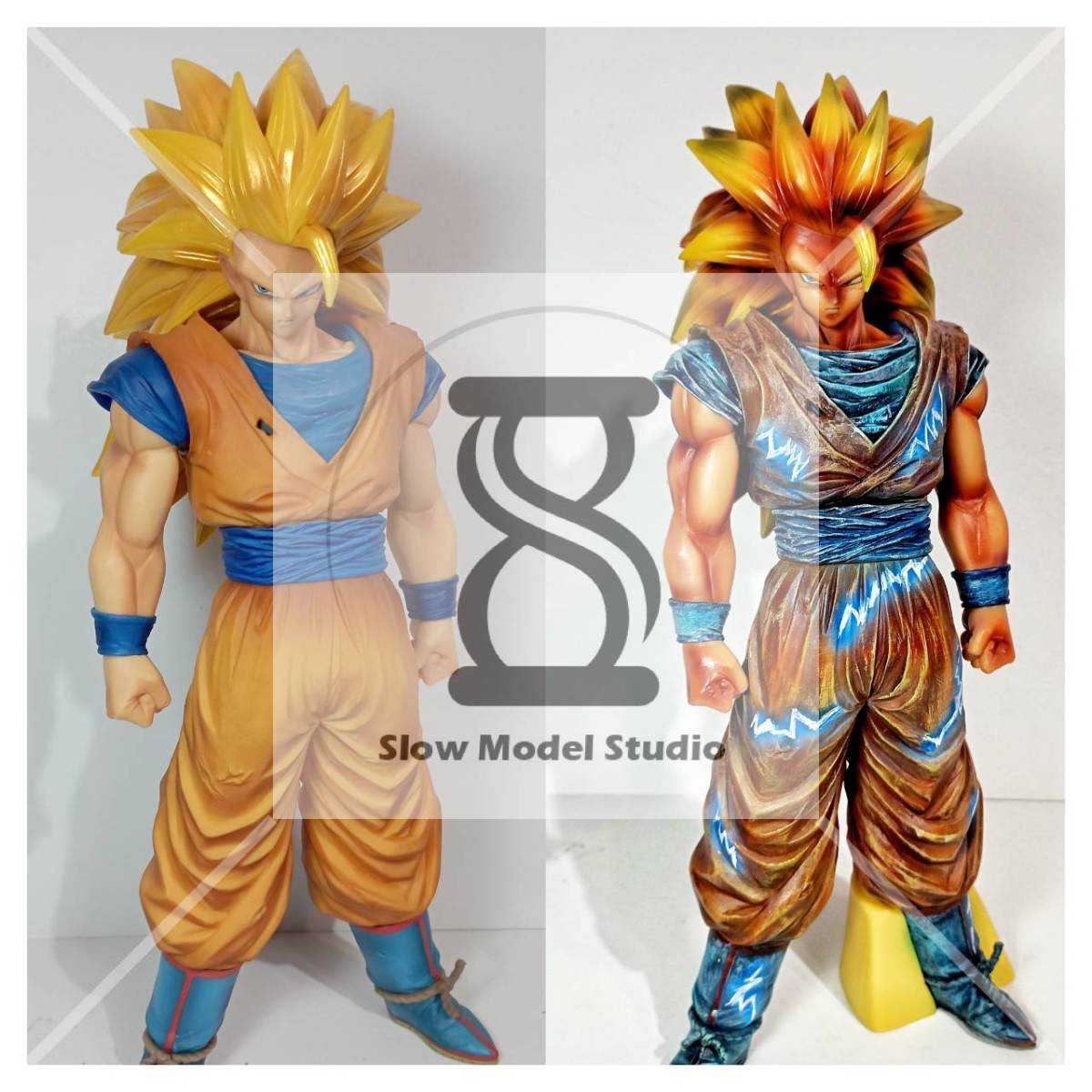 ドラゴンボールZ Grandista 超サイヤ人3 孫悟空 フィギュア リペイント