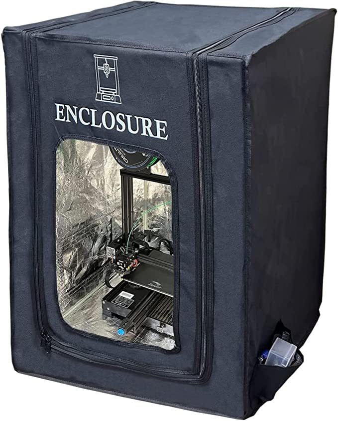 【美品】エンクロージャー 3DプリンターCreality Ender3 S1 Pro保護カバー アルミ恒温材料 耐火性 保温 難燃性(550X650X750mm)