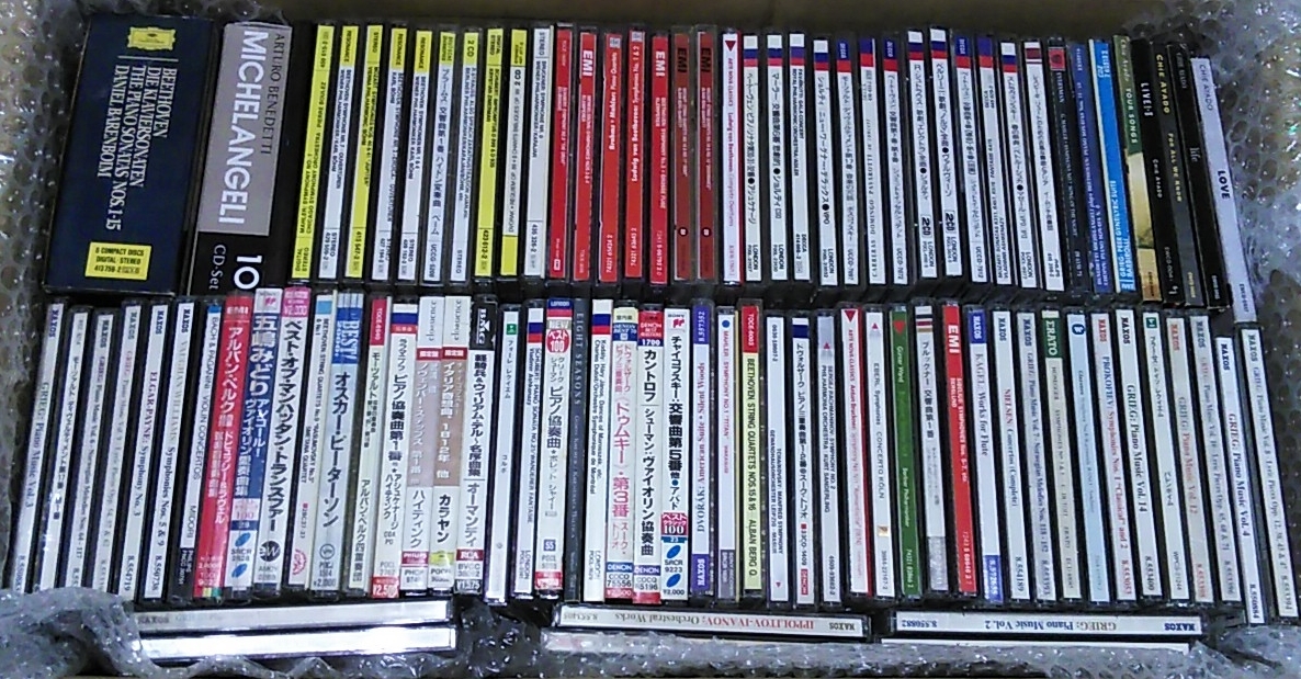 4/3/23出品》クラシックCD まとめて 96 セット Classic CD ダンボール