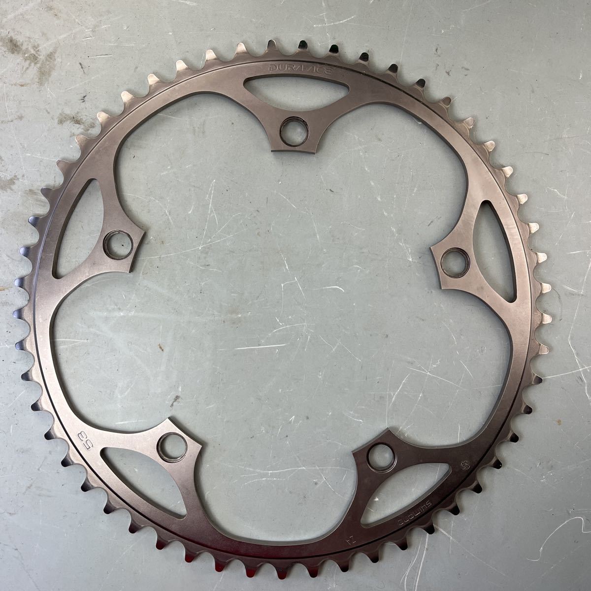 シマノ　53T 厚歯　NJS SHIMANO DURA-ACE 53T NJS 1/8， 144 厚歯 シマノ ピスト 競輪