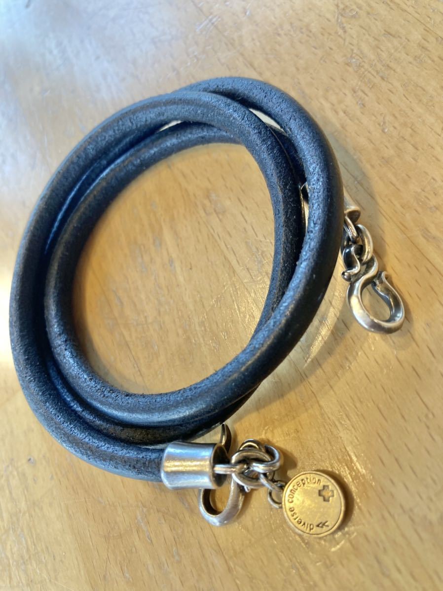 ガルニ ブレスレット レザー シルバー GARNI