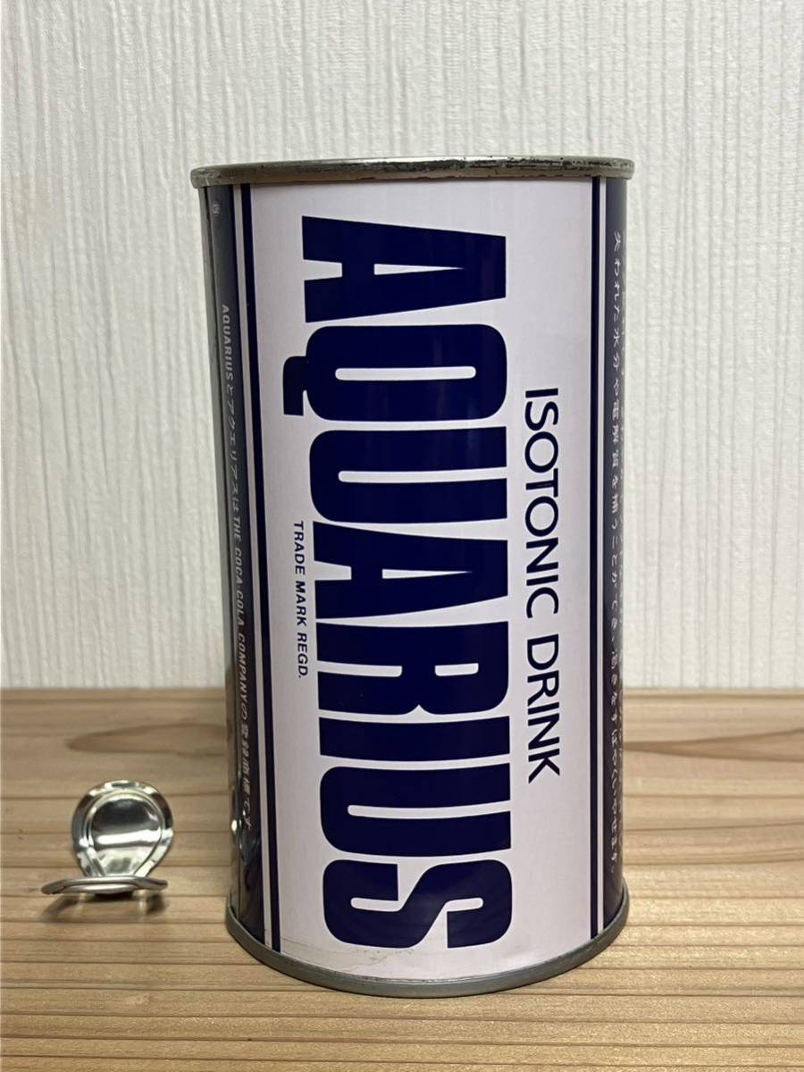 コカ・コーラ アタリ缶 貴重！ コカ・コーラ AQUARIUS 空き缶（1986年）アクエリアス スチール