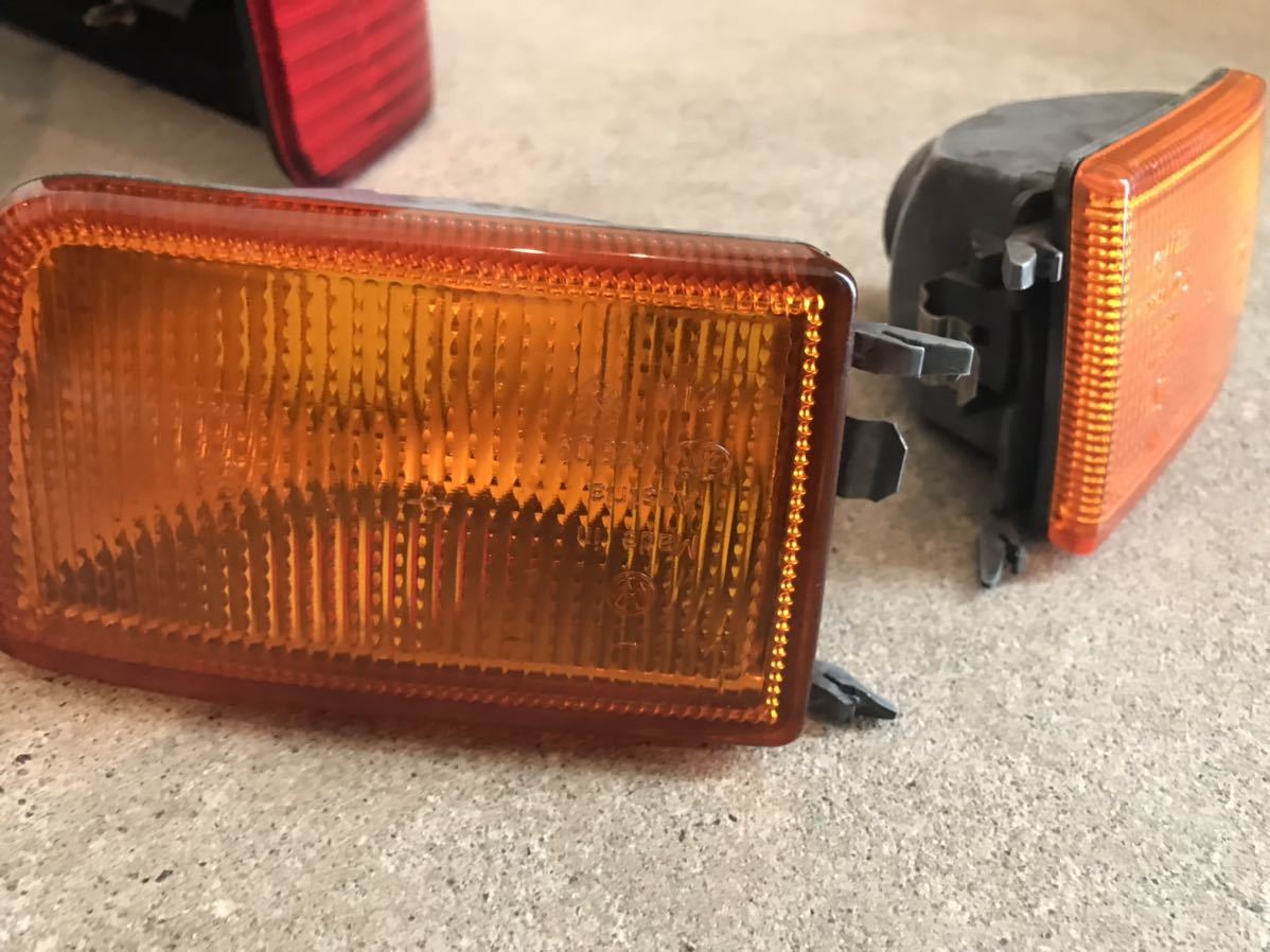 VW フォルクスワーゲンゴルフ3 HELLAブラックテールランプ 左右セット