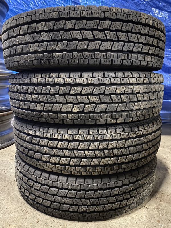 ★送料無料★ 145/80R12 80/78N LT 2019年製 9分山 ヨコハマ iceGUARD iG91 4本/中古スタッドレスタイヤ(冬タイヤ) N5315_A2
