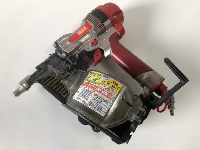 ⑤u800◆MAX マックス◆工具 道具 DIY ハンドツール エアー工具 大工道具 高圧 65mm スーパーネイラ HN-65N1 釘打機 コイルネイラ | MECHMAXツールセット 245ピース 美しすぎるDIY工具⁉︎ゴツいイメージよサヨナラ！ワンセットあると - 元男