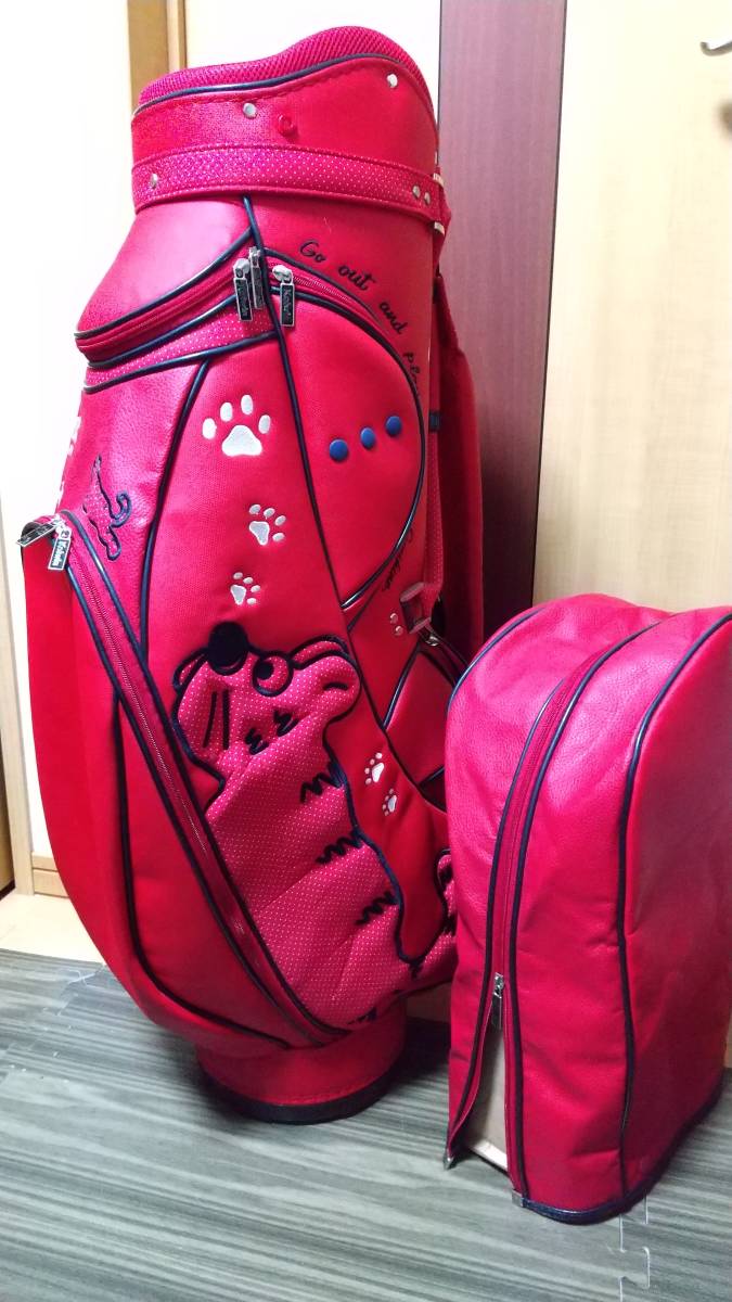 美品 kolwin キャディバック メッチャ可愛いバック ナイキ・アディダス・プーマ・ミズノにはない可愛さです