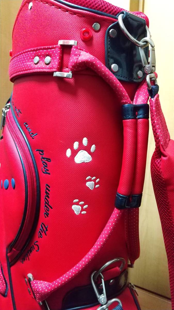 美品 kolwin キャディバック メッチャ可愛いバック ナイキ・アディダス・プーマ・ミズノにはない可愛さです