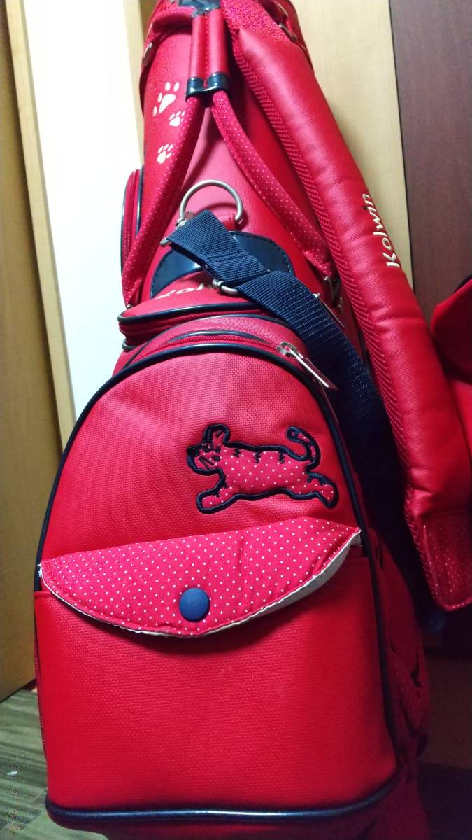 美品 kolwin キャディバック メッチャ可愛いバック ナイキ・アディダス・プーマ・ミズノにはない可愛さです