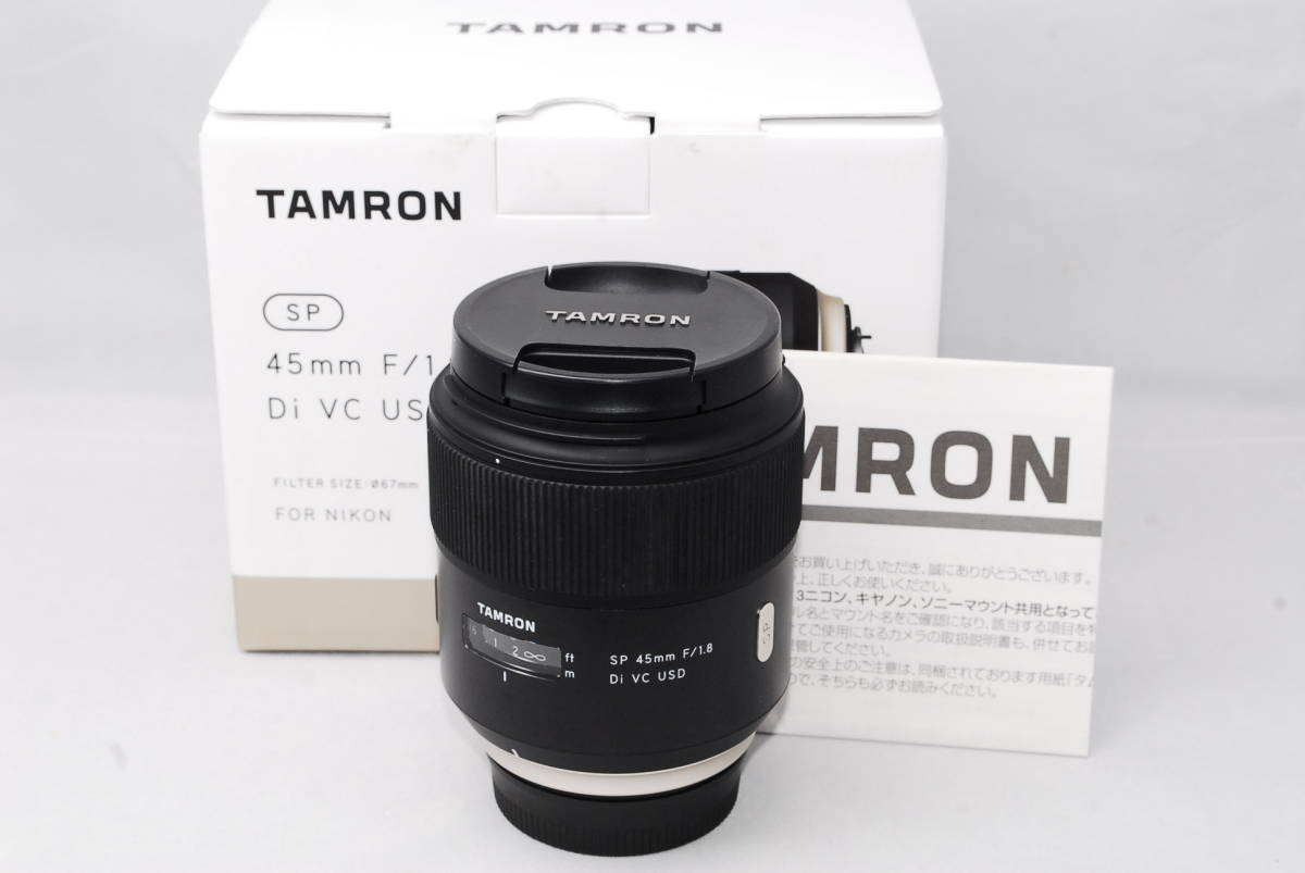 ◇美品◇ タムロン TAMRON SP 45mm F1.8 Di VC USD レンズ 単焦点