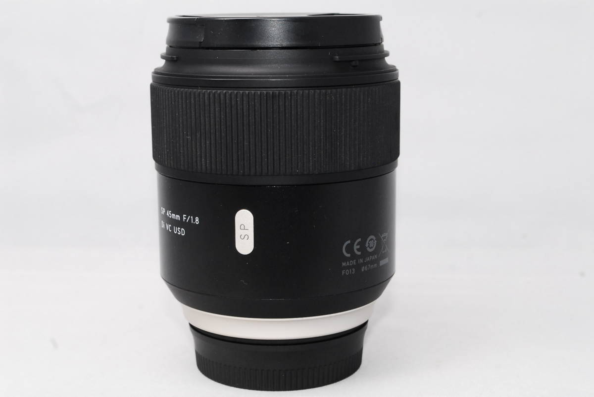 ◇美品◇ タムロン TAMRON SP 45mm F1.8 Di VC USD レンズ 単焦点