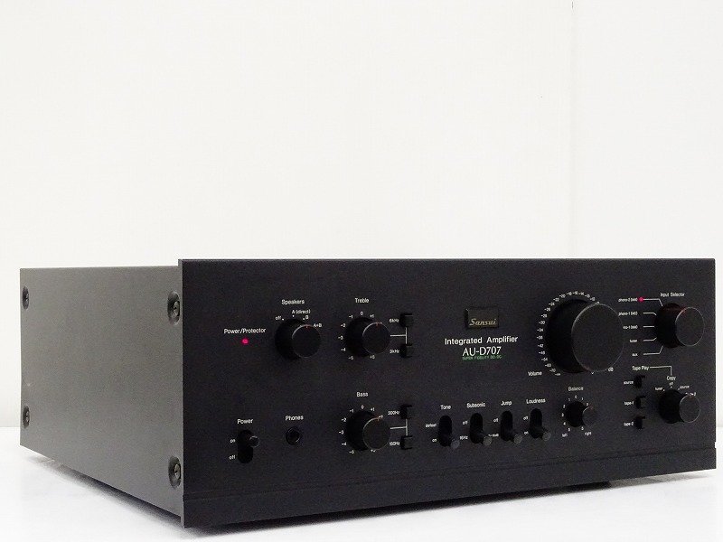 ジャンク品】SANSUI AU-D707 プリメインアンプ サンスイ S0873 SANSUI