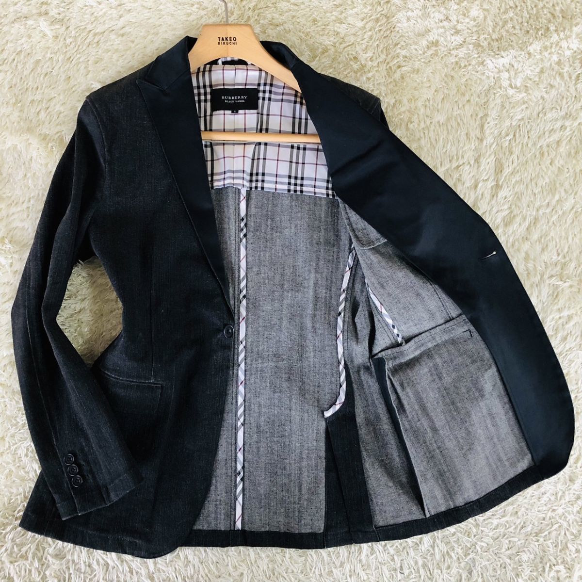 ☆希少☆バーバリーブラックレーベル BURBERRY BLACK LABEL テーラード