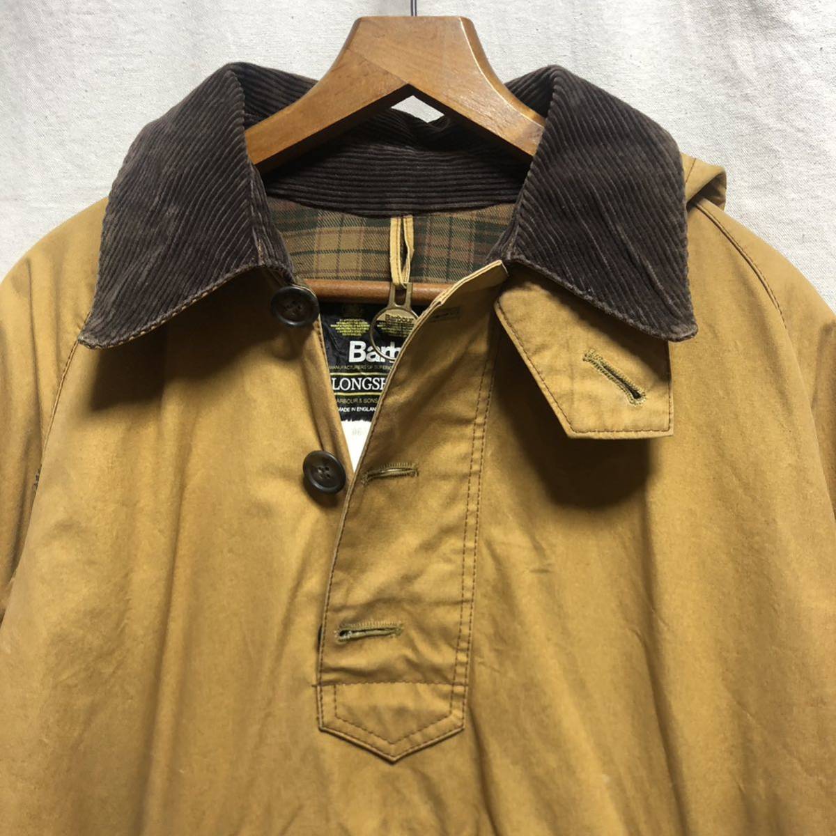 オールド イギリス製 バブアー ロングショアマン 90s ヴィンテージ 